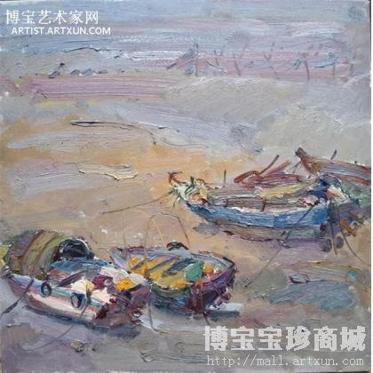 黄志雄厦门鼓浪屿写生 风景油画_西画雕塑作品 类别: 风景油画