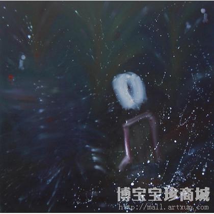 邹敏油画 〈寞〉 类别: 抽象油画X